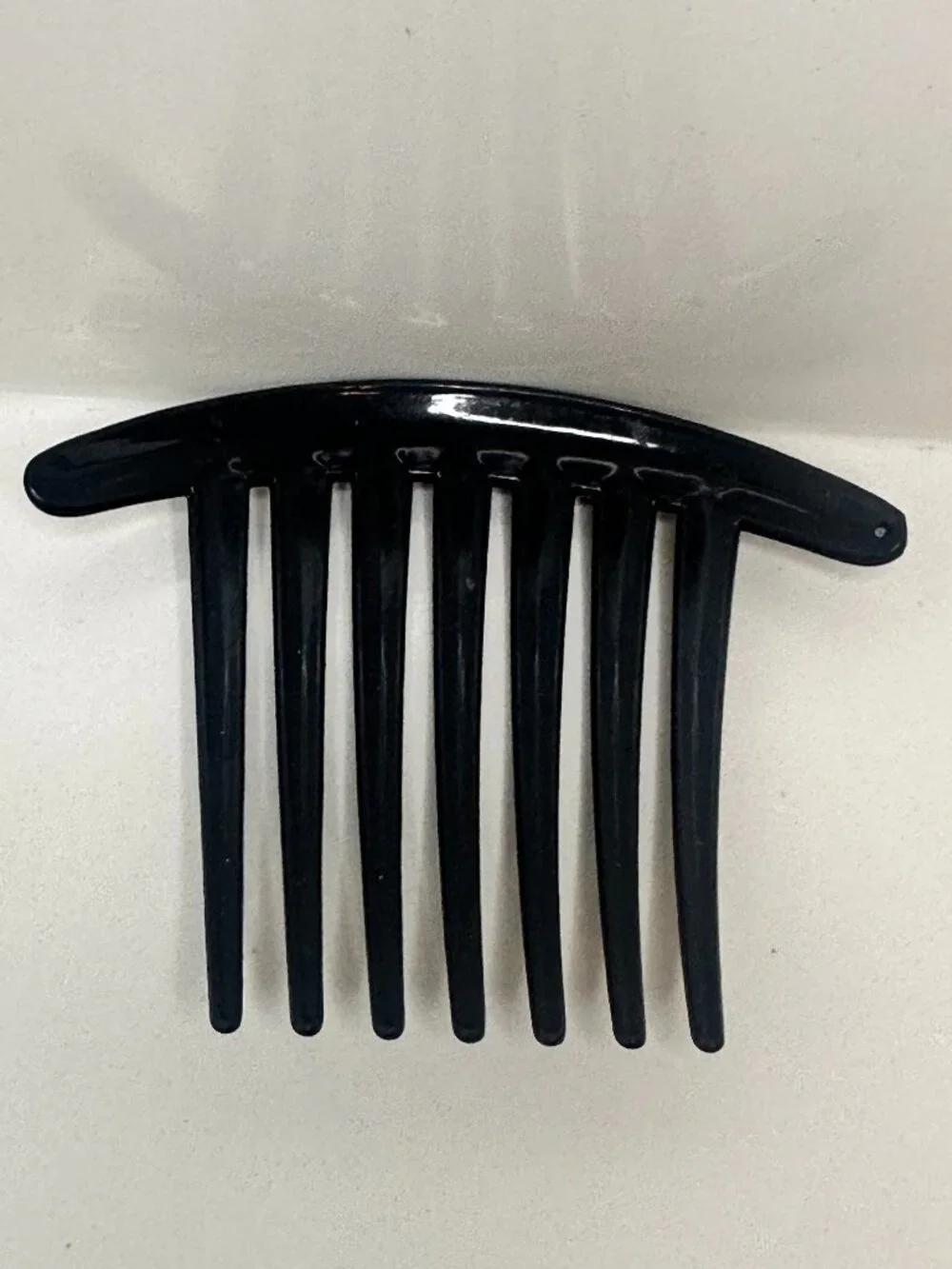 Japanese Black Rhinestone Hair Comb – Strong Hold Elegant Updo